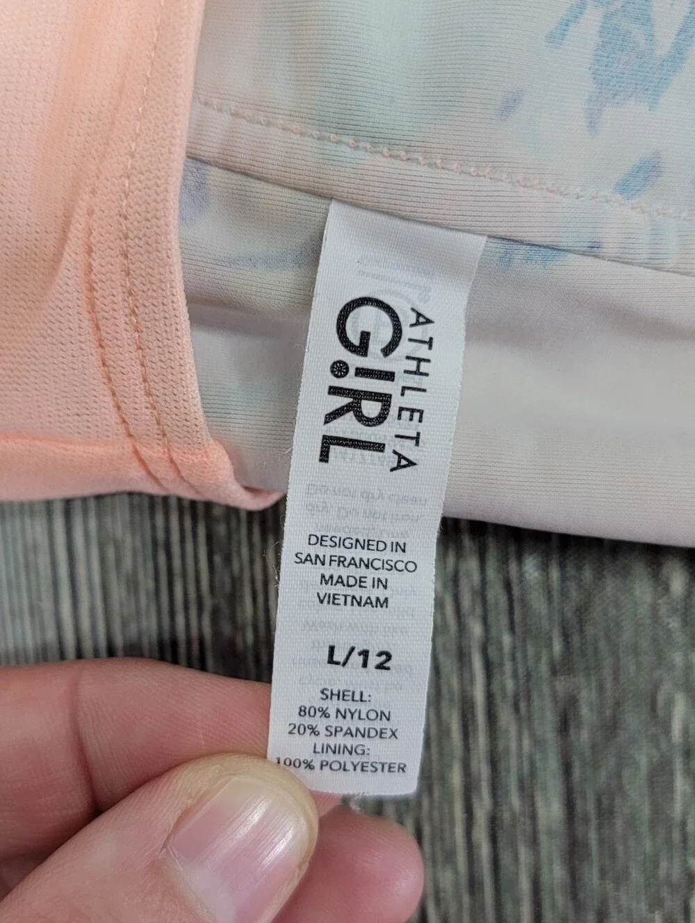 Athleta Girl Bora Bora Floral Cannonball Shorts Swim Bottoms